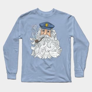 Old Sea Captain Long Sleeve T-Shirt